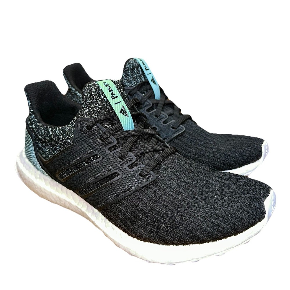 Adidas‎ X Parley Ultraboost Core Black Running Shoe F36191 Women's 9.5 Worn Once